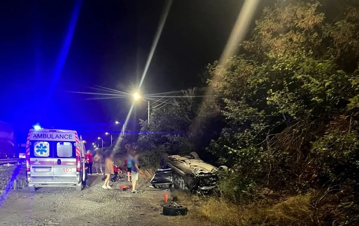 На Житомирщині Audi вилетіла з дороги - загинули чоловік і 10-річна дитина
