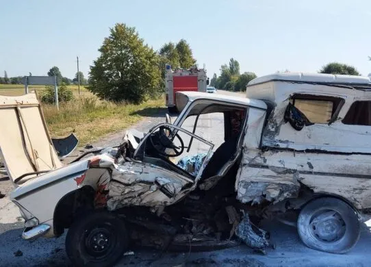 Рятувальники вирізали тіло з понівеченого авто після ДТП на трасі Житомирщини