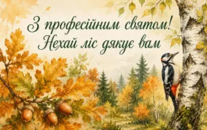 День лісівника 2026: найкращі привітання, у прозі, своїми словами та короткі побажання