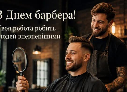 Всесвітній день барбера 2026: привітання з Днем барбера та з днем народження барбера