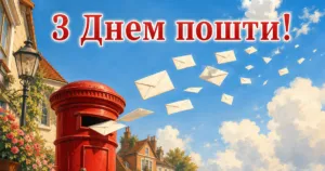 Теплі слова з Всесвітнім днем пошти : привітання та листівки 2026