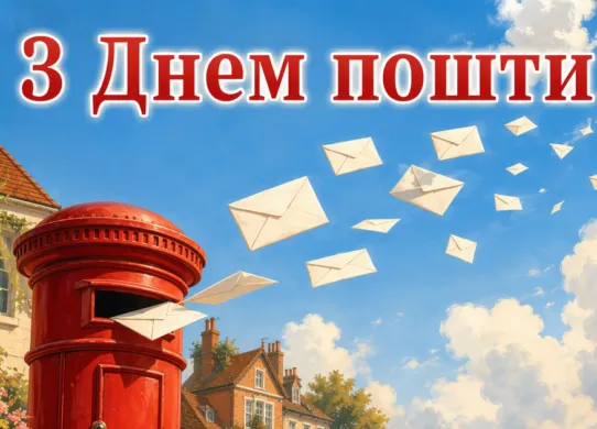 Теплі слова з Всесвітнім днем пошти : привітання та листівки 2026