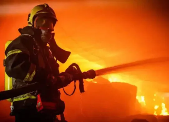 БпЛА влучив у залізничну інфраструктуру Коростеня: горів залишок пального
