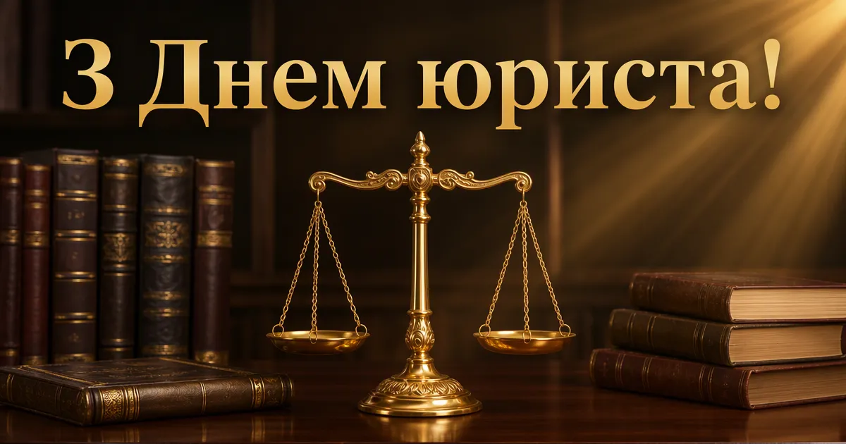 Теплі слова з Днем юриста 2026: привітання в прозі та красиві листівки